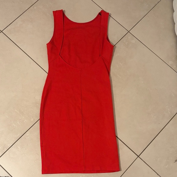 Lulu's Vibrant Red Mini Dress - Picture 4 of 4